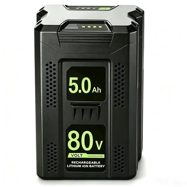 Main image of 1 Pack 80V 5.0Ah Battery Replacement for Greenworks 80V Pro Battery, Compatible with Greenworks 80Volt Power Tools and Chargers