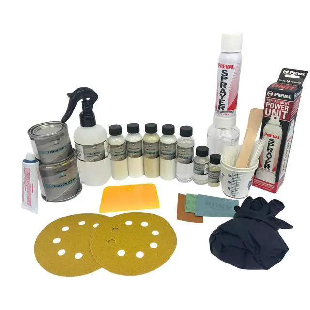 Alt view image 3 of 5 - Tub Repair Kit with Color Match, Strong Fiberglass Repair kit, Repairs Non-weightbearing Surfaces in Bathtub