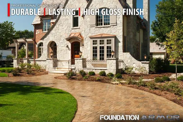 Alt view image 2 of 6 - Armor AG Brown Seal 25 Brown Tinted Exposed Aggregate Sealer