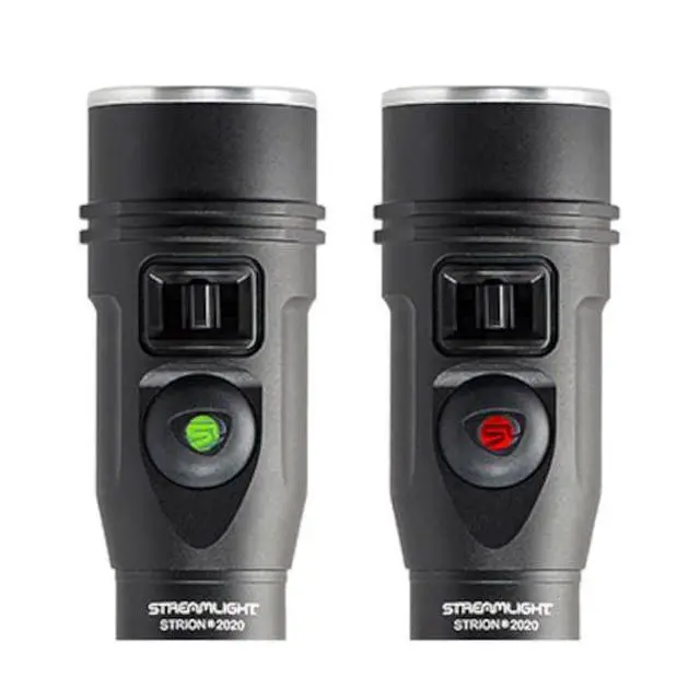 Alt view image 6 of 6 - 74435 Strion 2020 1200-Lumen Rechargeable LED Flashlight, Includes 120V/100V AC/12V DC Piggyback Charging System, Black