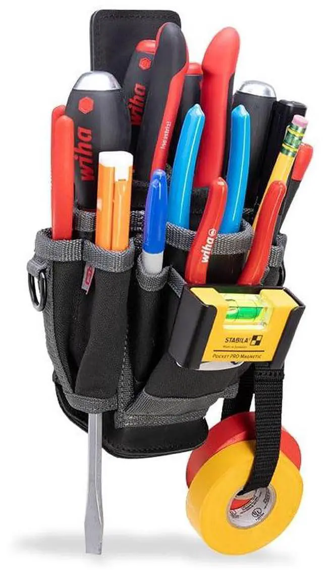 Alt view image 4 of 5 - Pro Pac MP2X (Leather Backed Medium-Sized Tool Pouch)