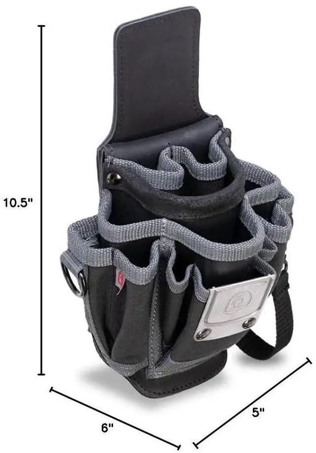 Alt view image 5 of 5 - Pro Pac MP2X (Leather Backed Medium-Sized Tool Pouch)