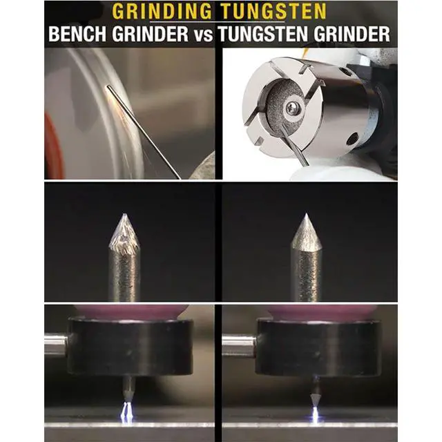 Alt view image 3 of 6 - Elite TG2000 Cordless TIG Welder Tungsten Grinder