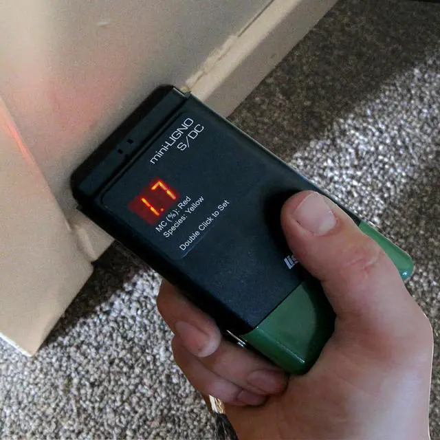 Alt view image 4 of 6 - Pin Wood Moisture Meter, Digital Moisture Detector for Lumber Drywall Firewood Masonry Woodworking Plaster Floor - mini-Ligno D/C, Electrode E14M, Pouch