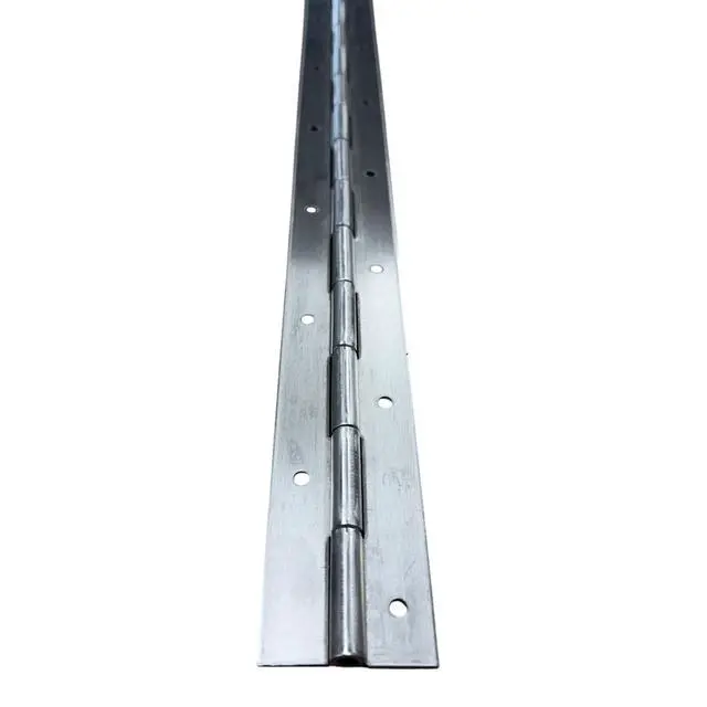 Alt view image 3 of 6 - (Two Pack) 72" Heavy Duty Aluminum Piano Hinge .090" Thick Continuous Door Hinge 2" Wide Open