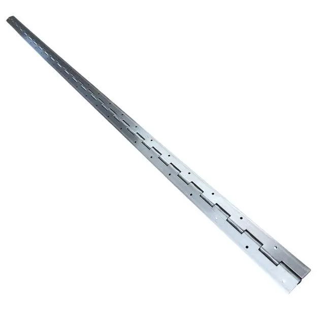 Alt view image 5 of 6 - (Two Pack) 72" Heavy Duty Aluminum Piano Hinge .090" Thick Continuous Door Hinge 2" Wide Open