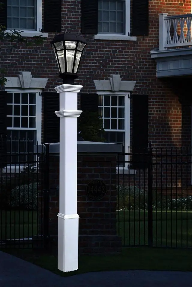 Alt view image 2 of 6 - Sturbridge 5"x5" Vinyl Lamp Post