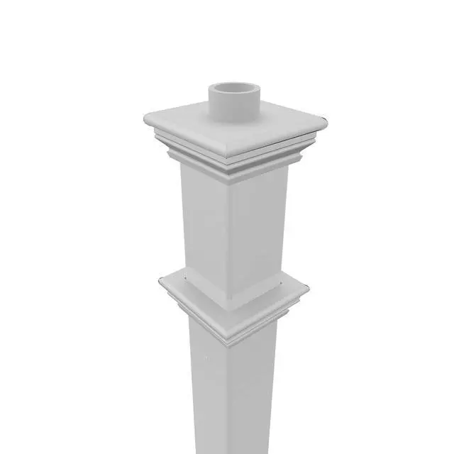Alt view image 4 of 6 - Sturbridge 5"x5" Vinyl Lamp Post