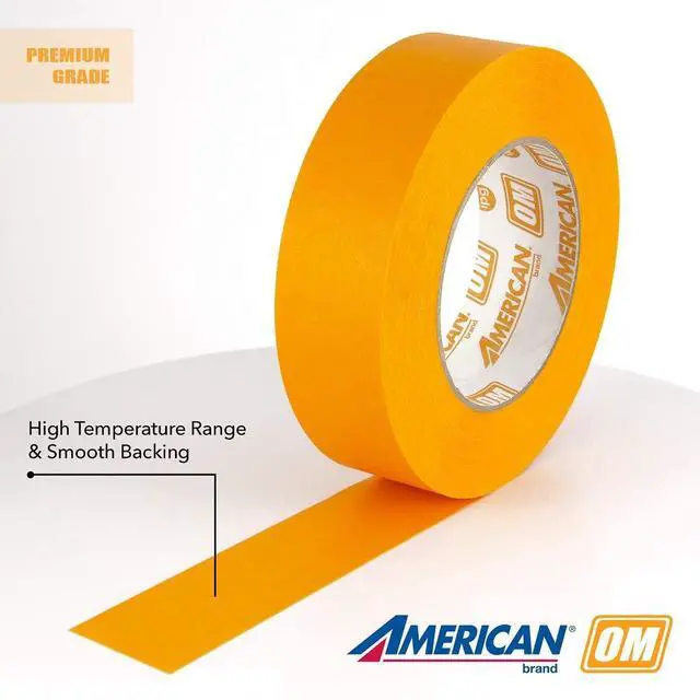 Alt view image 3 of 3 - OM3655 IPG OrangeMask, 1.41" x 60 yd, Orange, (24-Pack)