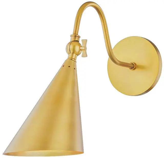 Main image of Mitzi H285101-AGB Lupe Wall Sconce, Brass