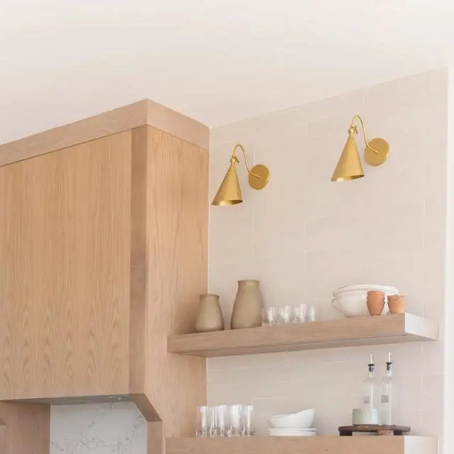 Alt view image 4 of 6 - Mitzi H285101-AGB Lupe Wall Sconce, Brass