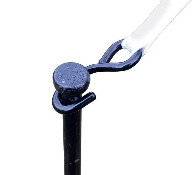 Alt view image 6 of 6 - 13' Foot White Ratchet Strap with S-Hook | Polyester Tie Down | 1.5" Inch Width | White | for Tying Down Canopy Tents, Inflatables, and Securing Cargo | 10 Pack