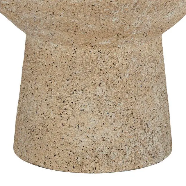 Alt view image 6 of 6 - Cozumel 26 3/4" Tall Geometric Rustic Mid Century Modern Coastal Table Lamps Set of 2 Beige Living Room Bedroom Bedside Nightstand House Office Home Reading Off-White Shade