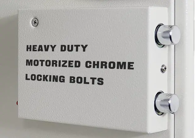 Alt view image 6 of 6 - Protex Safe Electronic Keypad Wall Safe (PWS-1814E), Burglary Resistant wall safe, digital electronic locking system, velvet interior, automatic door opening, 2 Removable shelves