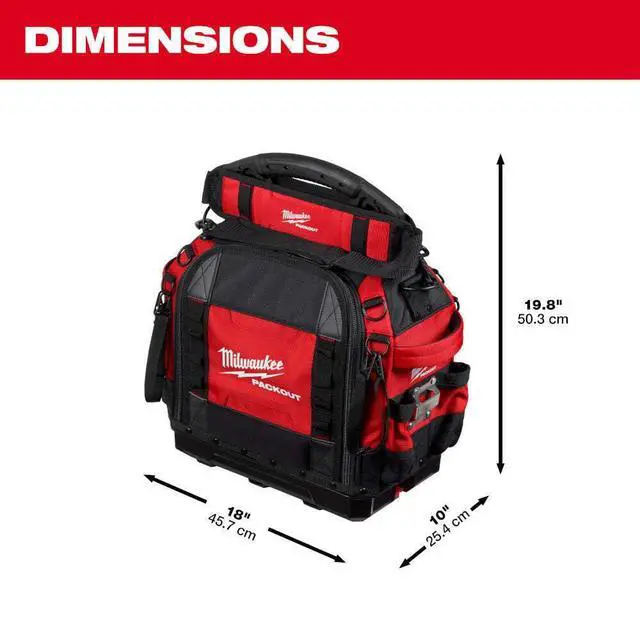 Alt view image 2 of 3 - Fits Milwaukee 48-22-8316 PACKOUT 15" Structured Tool Bag