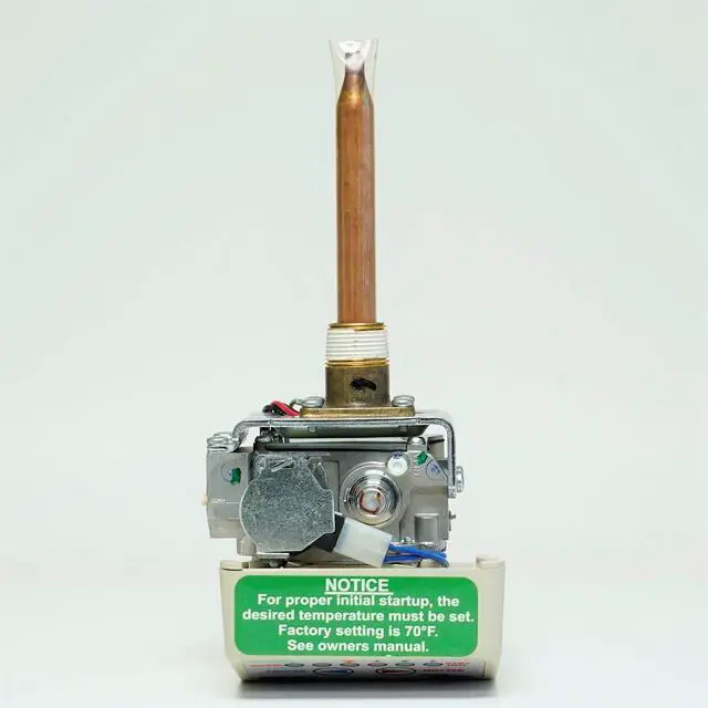Alt view image 4 of 6 - 37E73A-903 Gas Water Heater Thermostat Control Intelli-Vent Valve For Natural Gas Only
