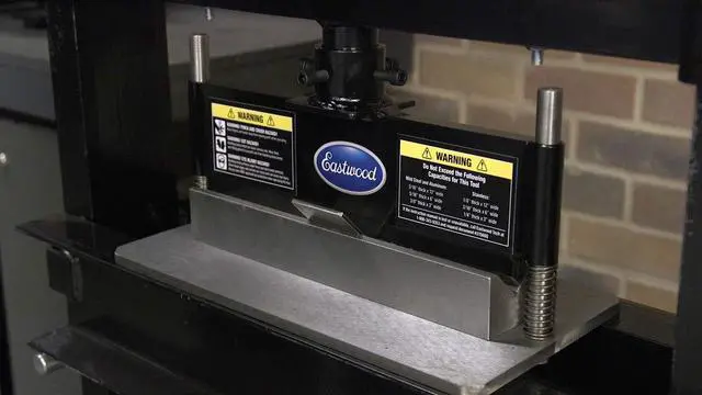 Alt view image 3 of 6 - Press Brake Attachment for Standard 12/20 Ton Hydraulic Shop Presses