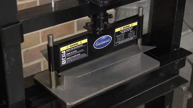Alt view image 4 of 6 - Press Brake Attachment for Standard 12/20 Ton Hydraulic Shop Presses