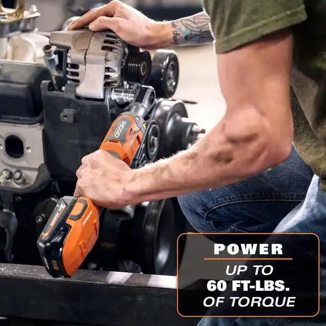 Alt view image 4 of 6 - 18V Brushless Cordless 3/8 in. Ratchet (Tool Only)