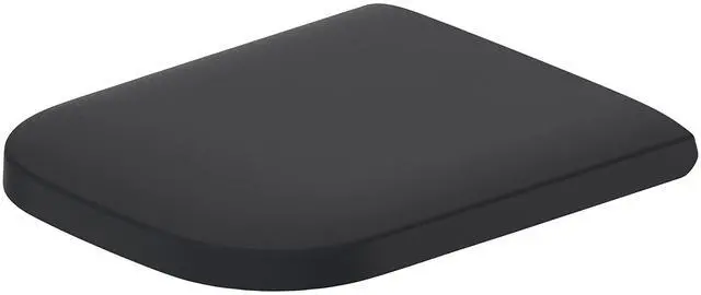 Main image of 0064591300 Happy D.2 Elongated Closed-Front Toilet Seat with Soft Close and Quick Release - Anthracite Matte