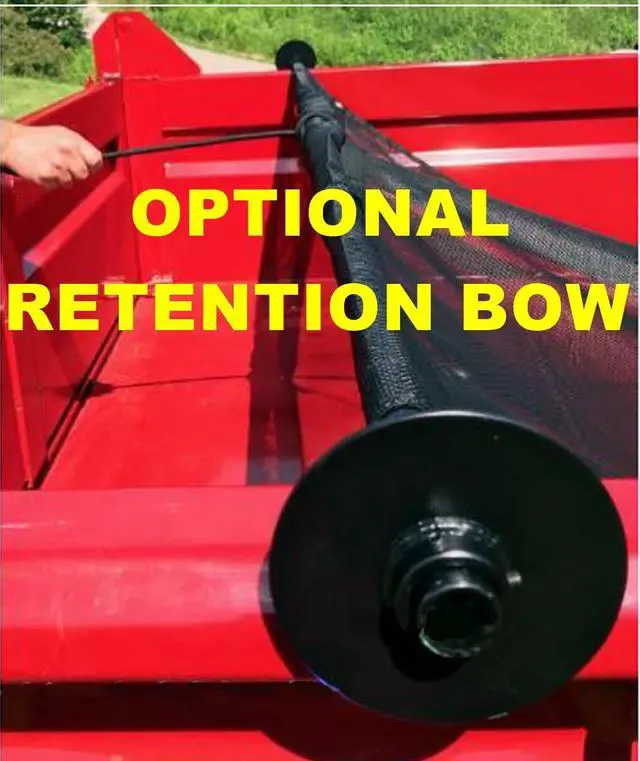 Alt view image 6 of 6 - Dump Truck and Trailer Tarp Kit Manual Pull Hand Crank Hexagon Axle NO TARP