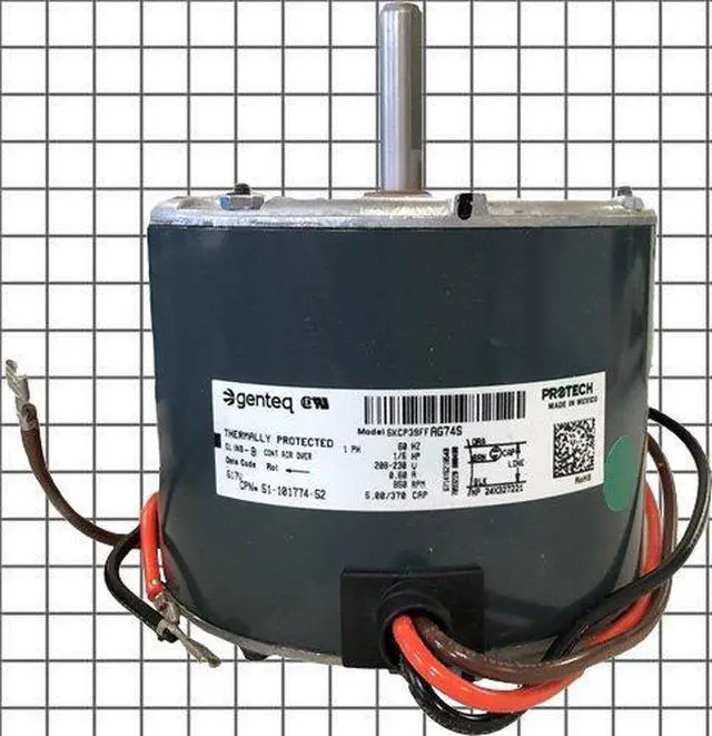 Main image of 5KCP39FFAG74S - OEM Upgraded Replacement for Genteq Condenser Fan Motor