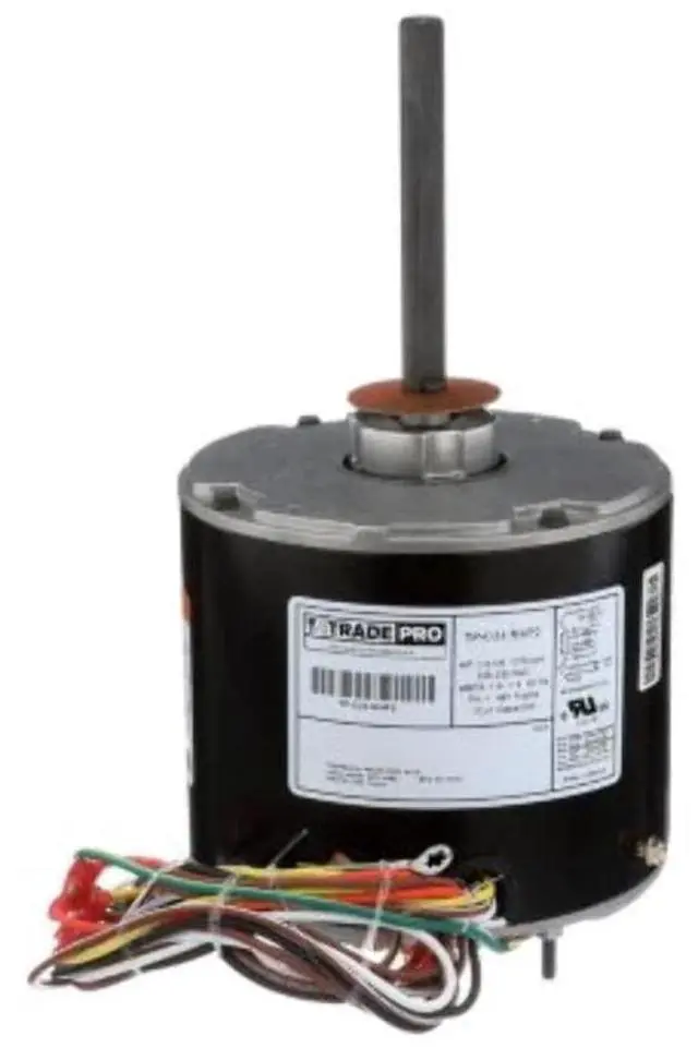 Main image of TP-C33-MHP2 Universal Condenser Fan Motor; 1/6-1/3 Multi-Horsepower; 208/230V; 1075 RPM; Single Phase; 1.8A; 0.5" Shaft Diameter; 5" Shaft Length