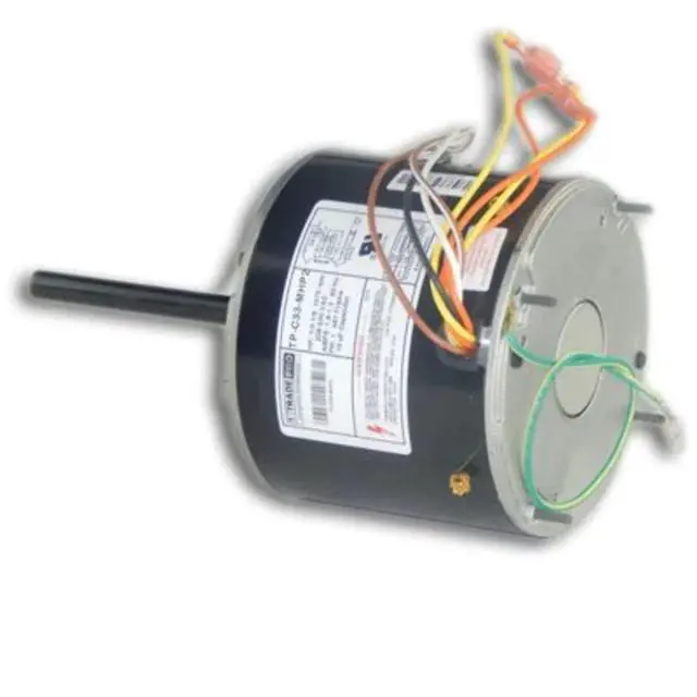 Alt view image 2 of 4 - TP-C33-MHP2 Universal Condenser Fan Motor; 1/6-1/3 Multi-Horsepower; 208/230V; 1075 RPM; Single Phase; 1.8A; 0.5" Shaft Diameter; 5" Shaft Length