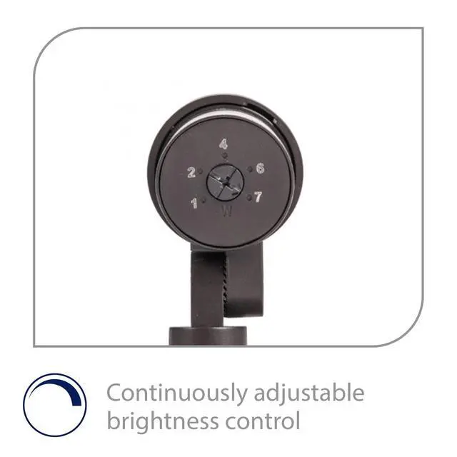 Alt view image 3 of 6 - WAC Landscape Lighting, LED 12V Small Size Accent Light with Adjustable Beam Angle and Integral Brightness Control 50-420 Lumens 3000K Warm White Built-in LED in Solid Brass Coated with Bronze
