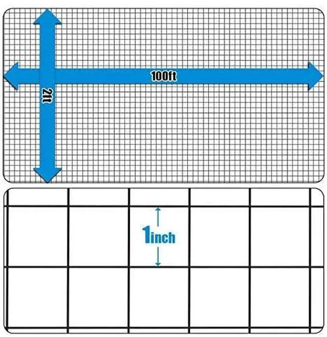 Alt view image 3 of 6 - Hardware Cloth with 1-Inch Grid, 16 Gauge Black Vinyl Coated Welded Fence Mesh Roll for Home and Garden Fence and Pet Enclosures Protect (24 Inch x 100 ft.)