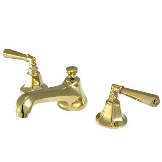 Alt view image 2 of 3 - KS4462HL Metropolitan 8-Inch Widespread Lavatory Faucet, Polished Brass