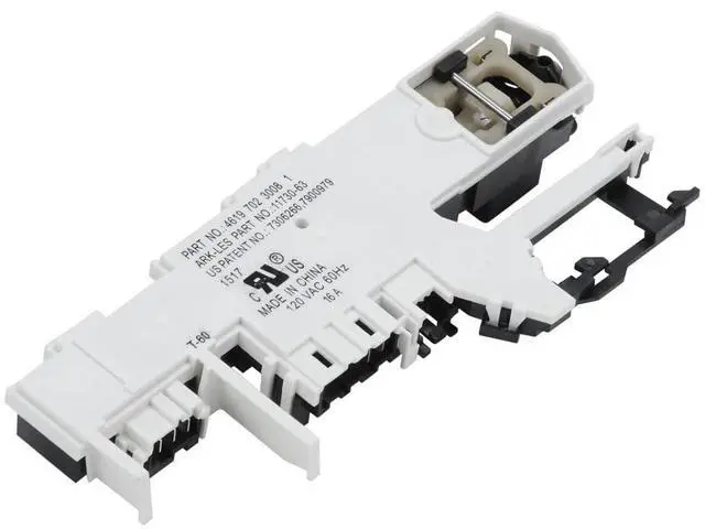 Main image of WP8183270 Genuine OEM Front Load Washer Door Lock Assembly Replacement Part - Replaces 8183197, 8183270