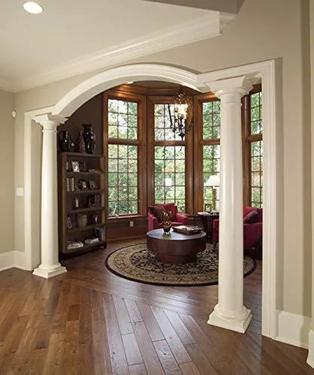 Alt view image 5 of 6 - #445 Flexible Casing Molding: 11/16" Thick x 3.25" Wide - for Gentle Arches, Curved Walls and Straight Runs (12' feet Long (144" Long))