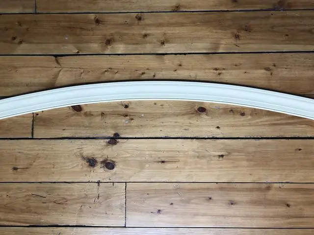 Alt view image 6 of 6 - #445 Flexible Casing Molding: 11/16" Thick x 3.25" Wide - for Gentle Arches, Curved Walls and Straight Runs (12' feet Long (144" Long))