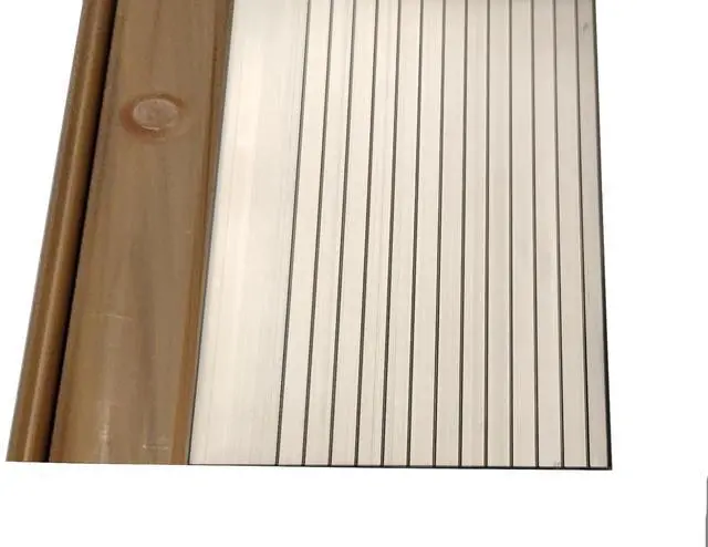 Main image of Inswing Threshold 5 5/8 in x 72 in w/Composite Cap and Base - Mill Finish