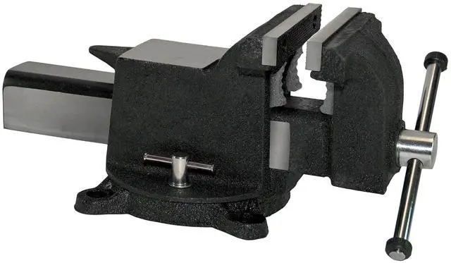 Main image of Yost Vises 906-AS 6" Heavy Duty Steel Bench Vise, Black