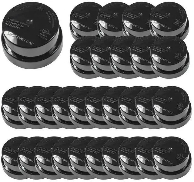 Main image of 30-Pack Photocell Sensor Shorting Cap Outdoor Light Photoelectric Switch Short Circuit Cap Twist Lock Plug for Led Garage Light, Outdoor Pole Light, Landscape Lightening etc