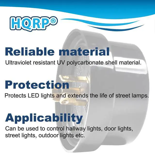 Alt view image 4 of 6 - 30-Pack Photocell Sensor Shorting Cap Outdoor Light Photoelectric Switch Short Circuit Cap Twist Lock Plug for Led Garage Light, Outdoor Pole Light, Landscape Lightening etc