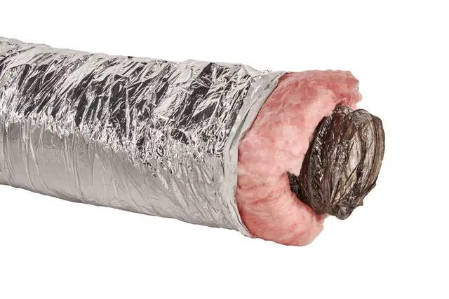 Alt view image 3 of 5 - GAF 14" X 25' Insulated Flexble Duct with R6 Insulation, offering 33% More Insulation Than The Standard| Comes with UL181 Standard of Safety and is ETL Listed