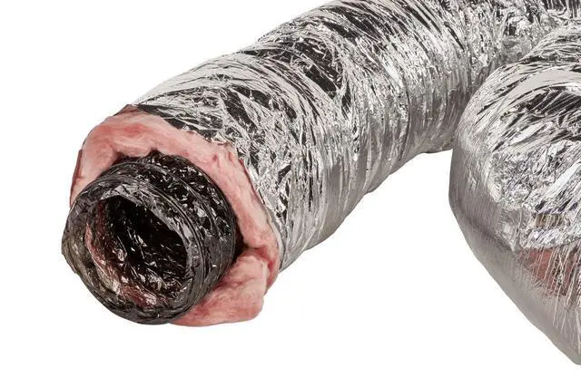 Alt view image 5 of 5 - GAF 14" X 25' Insulated Flexble Duct with R6 Insulation, offering 33% More Insulation Than The Standard| Comes with UL181 Standard of Safety and is ETL Listed
