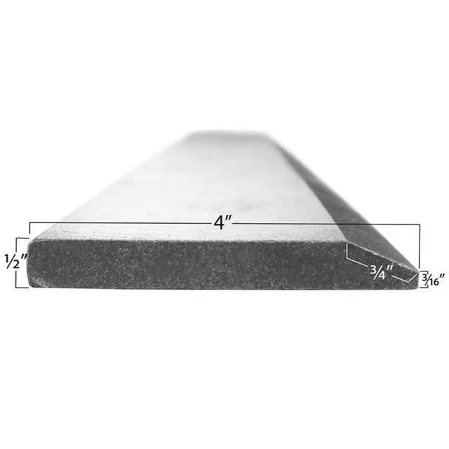 Alt view image 6 of 6 - Cutting Edge 72" Bucket 1055 Carbon Steel Hardened Unpainted