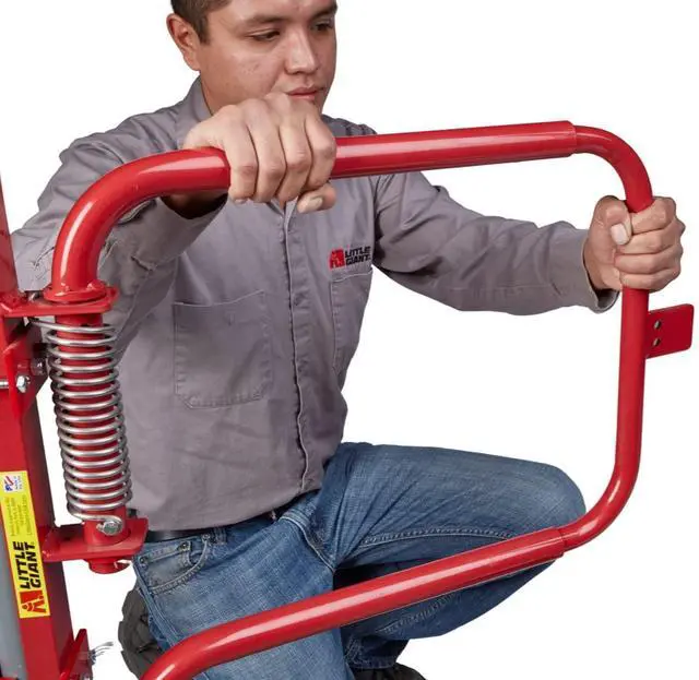 Alt view image 3 of 5 - SGS-R Red Adjustable Spring Safety Gate
