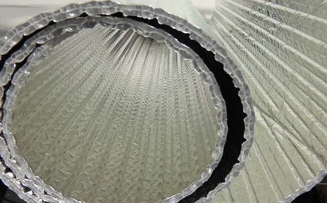 Alt view image 4 of 6 - 48" x 100' Double Bubble Reflective Foil Insulation Thermal Barrier R8