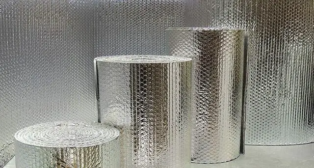 Alt view image 5 of 6 - 48" x 100' Double Bubble Reflective Foil Insulation Thermal Barrier R8