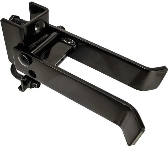 Main image of 4" Strong Arm Single Gate Latch (Black) CASE Qty 2
