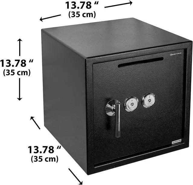 Alt view image 2 of 6 - Dual Lock Safe Box (Depository)