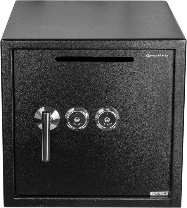 Alt view image 3 of 6 - Dual Lock Safe Box (Depository)