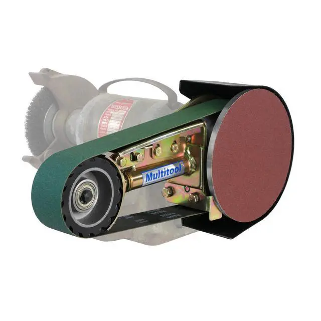 Alt view image 2 of 6 - Original Multitool 2" x 36" Belt Grinder Attachment for Bench Grinders