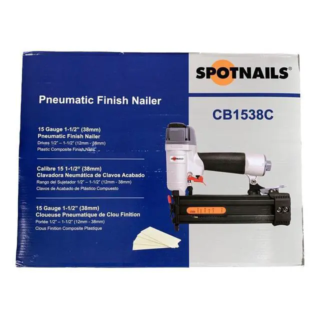Alt view image 2 of 3 - Spotnails CB1538C 15 Gauge Composite Finish Nailer, 1/2" to 1-1/2"