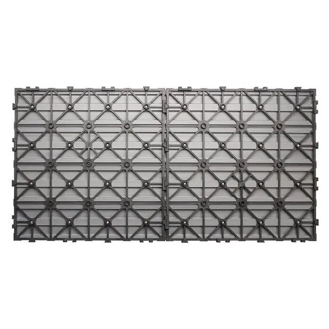 Alt view image 2 of 2 - UltraShield Naturale 1 ft. x 2 ft. Quick Deck Outdoor Composite Deck Tile in Westminster Gray (20 sq. ft. Per Box)